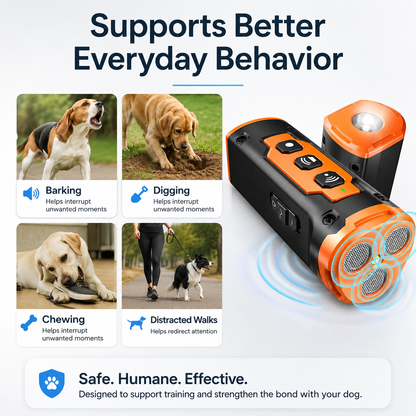 SonicBark Pro™  Ultrasonic Bark Control Trainer