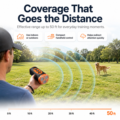 SonicBark Pro™  Ultrasonic Bark Control Trainer
