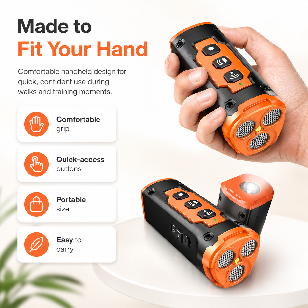 SonicBark Pro™  Ultrasonic Bark Control Trainer